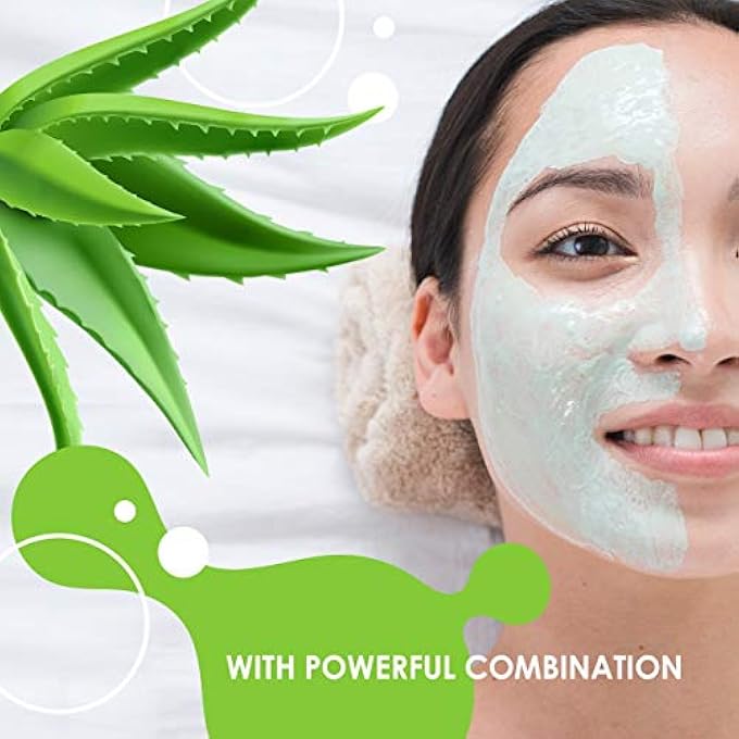 VIVA FACIAL SCRUB (ALOE VERA) 500G - FOR ALL SKIN TYPES - Image 2